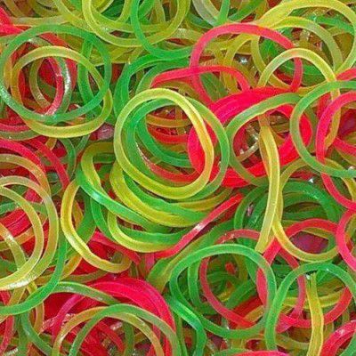 SSKR Rubber Band for Home, Kitchen, and Office | Size - 2 inches | Pack of 50 Gram | Multicolor