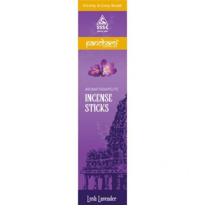 SSSE panchami Divinity in Every Drop Since 1995 Aromatherapeutic Lavender Agarbattis || Agarbatti Best for Pooja & Meditation || Pack of 48 Sticks (60 Grams)