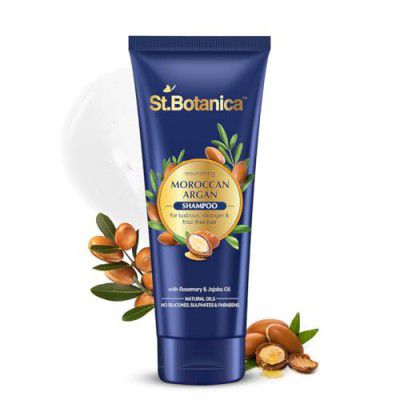 St.Botanica Moroccan Argan Oil Shampoo for Dry & Frizzy Hair | 50 ml