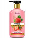 St.Botanica Strawberry & Vitamin E Body Wash - No SLS/Sulphate, Parabens, 250 ml...
