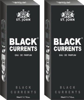 ST-JOHN Cobra Black Current 50ml Pack of 2 Body Perfume Spray Gift Pack Eau de Parfum - 100 ml (For Men & Women)