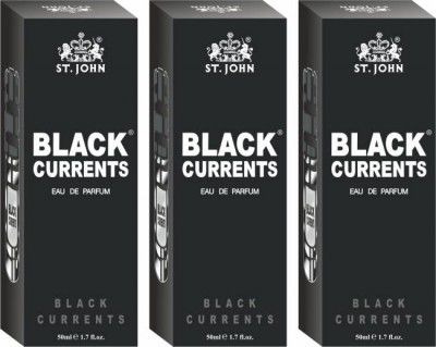 ST-JOHN Cobra Black Current 50ml Pack of 3 Body Perfume Spray Gift Pack Eau de Parfum - 150 ml  (For Men & Women)