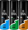 ST-JOHN Cobra Deo Live & Sports 150 ml (Pack of 2) + Cobra Deo Cool  (3 Items in the set)...