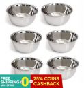 Stainless Steel Chatni/ Pickle Bowl for Dinning Table (Pack of 6)...