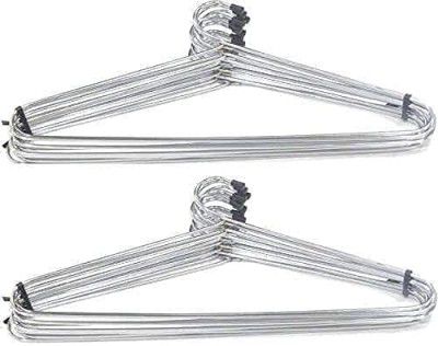 Stainless Steel Cloth Hanger Pack of 12 pcs