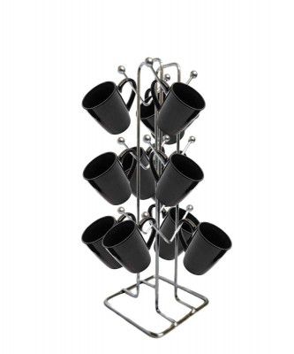 Stainless Steel Mug Stand for Kitchen