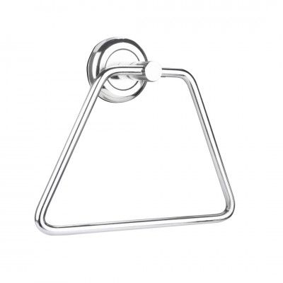 BonKaso Stainless Steel Napkin Ring/Towel Ring Holder/Napkin Holder (FL-02T) - Pack of 1