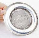 Stainless Steel Sink Strainer Kitchen Drain Basin Basket Filter Stopper Drainer/Jali (4-inch/10 cm) (1)...