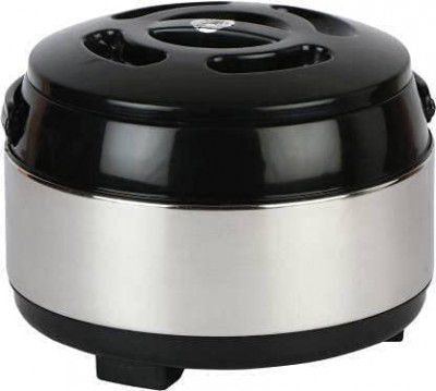 Stainless Steel Thermoware Casserole Double Wall Insulated Hot Pot for Hot Meal Food | Chappati Box| Curry | Roti - 2500 ML