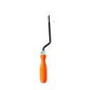Stand Master Metal Black and Orange Color Weeder for Home Gardening Tool (Metal Weeder)...