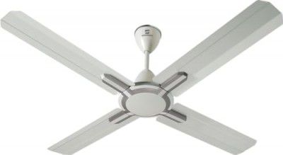 Standard Havells 1200 mm Cruiser ES 4 Blade | 100% Energy saving Ceiling Fan (Pearl White Silver)