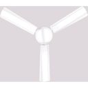 STANDARD Havells Breezer 1200mm High Speed Energy Saving Ceiling Fan| 1 Star, 55W...