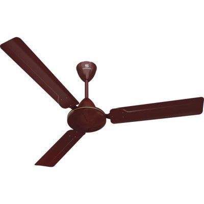 STANDARD Super Speed 50 1200mm High Speed Wider Air Delivery Ceiling Fan | Energy Efficient, Star Rated | Anti Rust | 2 Year Warranty | (Brown, Pack of 1)