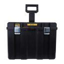STANLEY Dewalt Dwst83347-1 50 Kg Load Capacity Heavy-Duty Portable Plastic Deep Tstak-Box And Removable Tray Compartment For Easy & Convenient Storage, 1 Year Warranty, Yellow & Black...