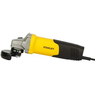 STANLEY STGT8100-IN 100mm 850W Toggle Switch Small Angle Grinder (Yellow and Black)