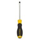 STANLEY STMT60826-8 Cushion Grip Slotted Standard Screwdriver 6.5 mm x 100 mm Black and Yellow...