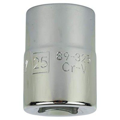 STANLEY STMT89325-8B 3/4-inch 25mm 6 Point Standard Socket (Silver)