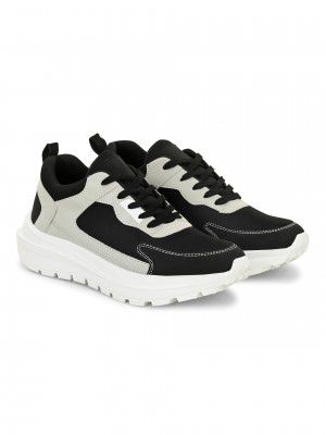 STANPHORD Mens Horizon Sneakers | Anti Slippery Chunky Colourblocked Lace Up Casual Shoes