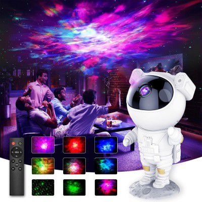 Star Projector Galaxy Night Light Astronaut Space Projector Starry Nebula Ceiling Led Lamp With Timer 