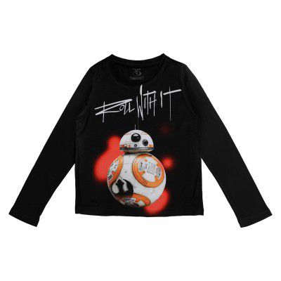Star Wars by Wear Your Mind Boy's Plain Regular fit T-Shirt