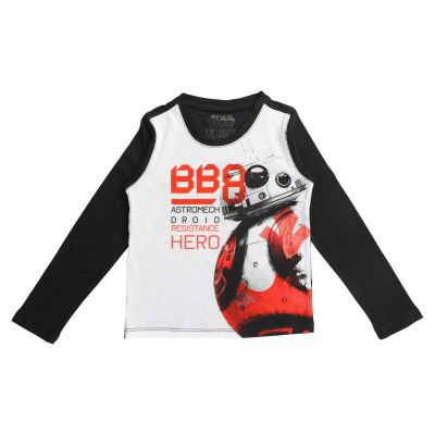 Star Wars by Wear Your Mind Boy's Plain Regular fit T-Shirt