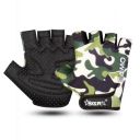 STAR X Camo Gym Gloves Army Black...