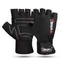 STAR X Minati Wrist Support Gym Gloves Black for Men and Women...