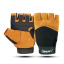 STAR X Punch Gym Gloves Brown for Men and Women...