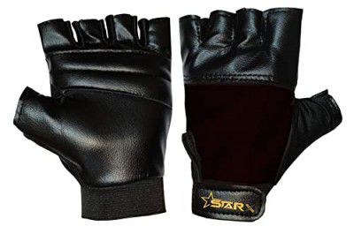 Star X Thriller Unisex Free Size Gym Gloves