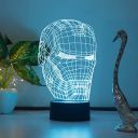 starLaser 3D Illusion Iron Man534 Acrylic Led Lamp With 7 Color Changing Light And 3 Lighting Moods (Multicolour, Pack of 1)...