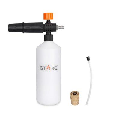 STARQ 1 Ltr Professional Snow Foam Lance/Canon with 1/4" Quick Connector Foam Blaster for Pressure Washer
