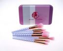 Start Makers Honeycomb Handle Makeup Brushes Set with Box (8Pcs)...