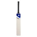 Starter Poplar Willow Cricket Bat with Poplar Handle Wood for Tennis Ball- 13+ Years Kids- Full Size - Blue & White...