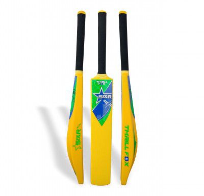 StarX Thrill Fox Heavy Duty First Grade HD Plastic Cricket Bat 8 Number