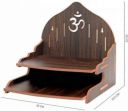 STASTORE Wooden Singhasan Temple for God -Wood Home Temple ( Height: 29 cm)...