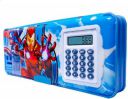 Stationery Pencil Box with Calculator,...