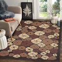 Status 3D Printed Carpet Rug Runner for Bedroom/Living Area/Home with Anti Slip Backing (5 X 7 Feet-Large, Multi)-Pack of 1...