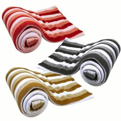STATUS All Season Multipurpose Polar Fleece/Summer AC Blanket/Single Bed Blanket (Pack of 3)