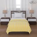 Status All Season Multipurpose Polar Fleece/Summer AC Blanket/Single Bed Blanket/Light Weight Blanket (Yellow)...