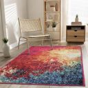 Status Contract 3 x 5 Feet Multi Printed Vintage Persian Carpet Rug Runner for Bedroom/Living Area/Home with Anti Slip Backing...