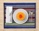 Status Contract Amaze Cotton Blend Tablemats- Dining Room Kitchen Placemats, Machine Washable, Heat Resistant-Set of 2 (30X45 Cms)...