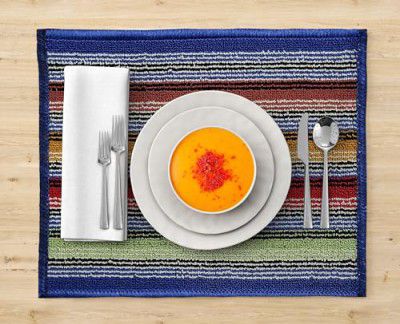 Status Contract Amaze Place mat Pack of 2 (Red)