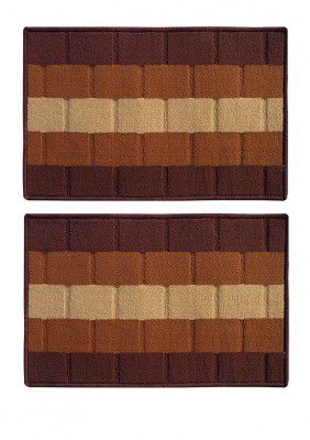 Status Contract Anti Slip Front Door Mat (Pack of 2)