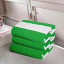 Status Contract Bath Towels |(120 x 60 cm) Coral Fleece Quick Dry Towel |Super Absorbent & Soft (Green) (Set of 3)...