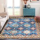 Status Contract Interieur Printed Vintage Persian Home Floor Decor Carpet Rug Anti Skid Backing for Home, Living, Office, Rooms & Bedroom, Hallway (3 X 5 Feet, Multi, Pack of 1 Piece)...
