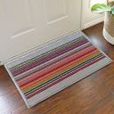 Status Contract Polypropylene Home Entrance Door Floor Mat with Anti Slip Backing (15x23inch, Pack of 1, Grey)...