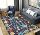Status Contract Rugs for Living Room|(Size) Printed Carpet for Living Room Decor (Vintage 407)...