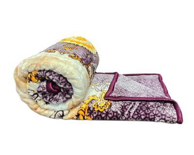 Status Contract Shital Blankets Double Bed Mink Lightweight Blanket (Design 4, Double)