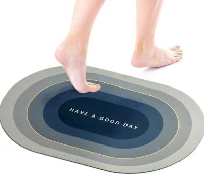 STATUS CONTRACT Water Absorbing Mat for Bathroom (40 x 60 CM) (GREY)