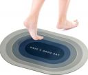 STATUS CONTRACT Water Absorbing Mat for Bathroom (40 x 60 CM) (GREY)...